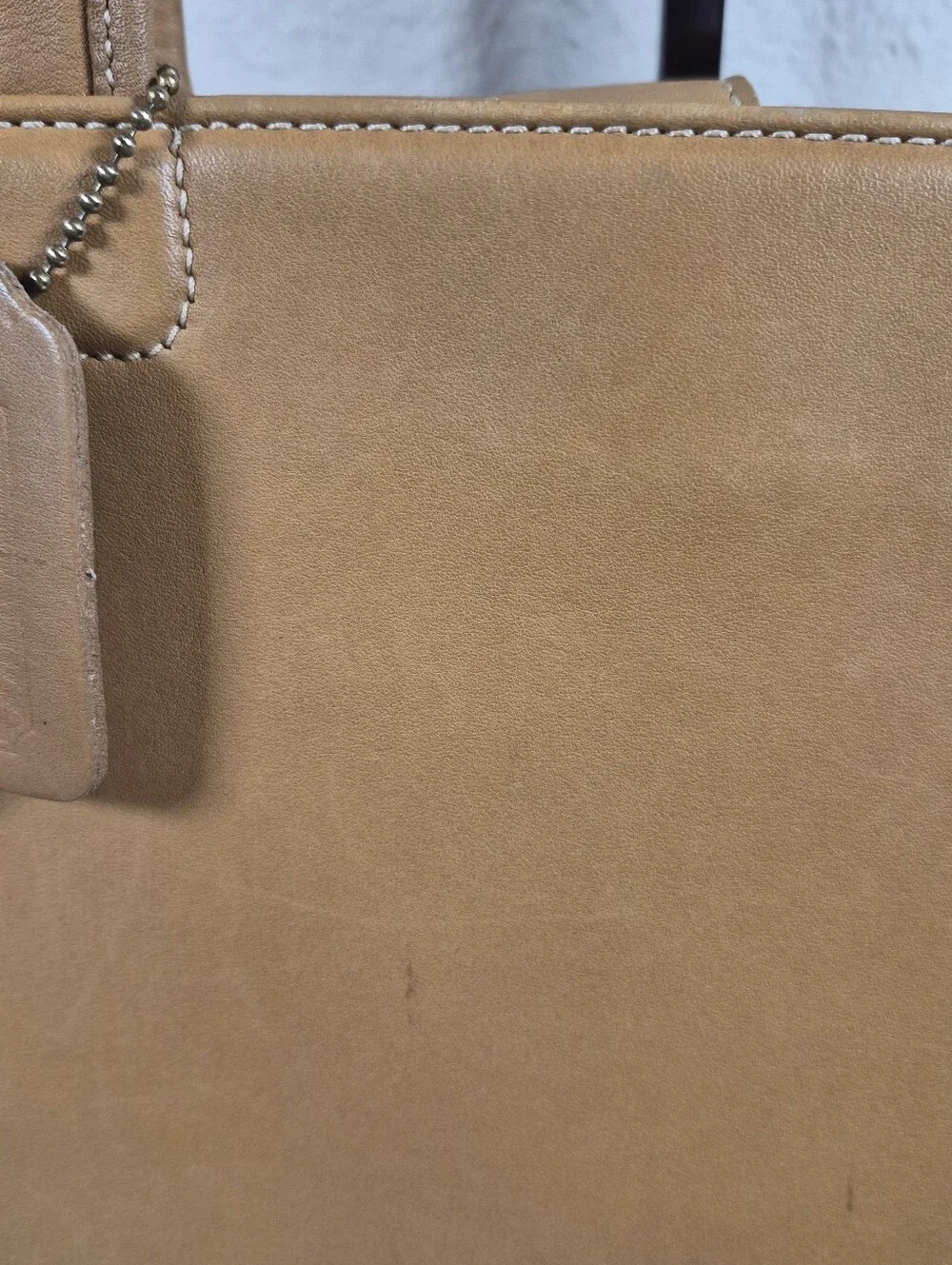 Vintage Coach Bleecker Bucket In Camel #9305 - Picture 8 of 17